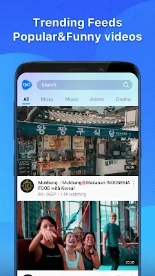 GoTube: Video & Music Player Скриншот 2