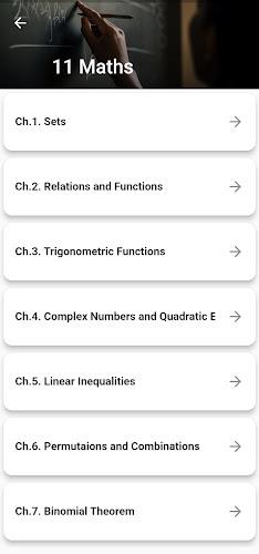 Class 11 Maths for 2023-24 स्क्रीनशॉट 2