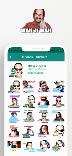 BB Ki Vines Stickers Capture d'écran 3