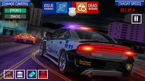 Car Game - Police Car Chase स्क्रीनशॉट 4