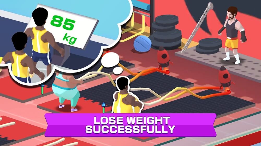 Fitness Club Tycoon Mod स्क्रीनशॉट 4