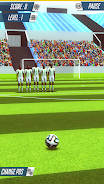 FreeKick Soccer 2023 - 3D Captura de pantalla 2