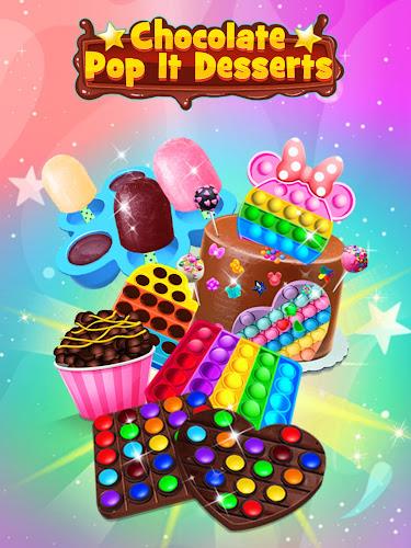 Chocolate Pop It Desserts 스크린샷 1