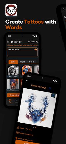 AI Tattoos - Tattoo Maker Captura de pantalla 1