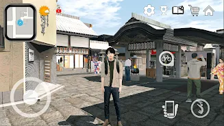 Delivery Food Sim- Japan Osaka Скриншот 2