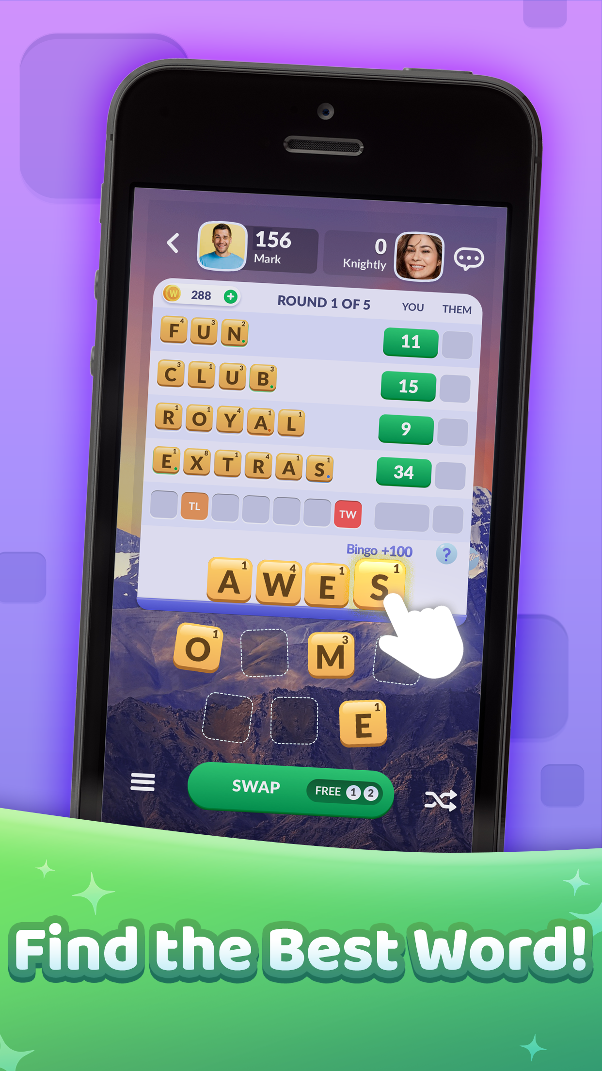 Word Roll - Word Bingo Screenshot 4