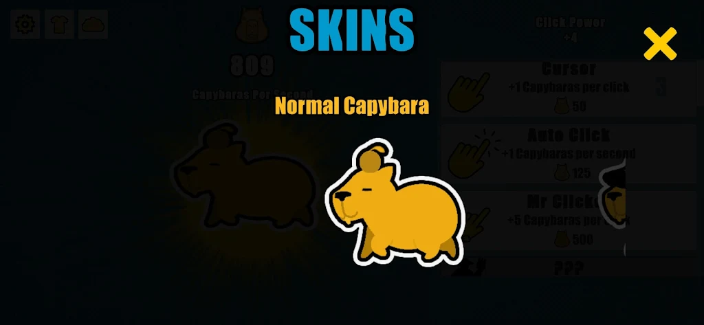 Capybara Clicker Captura de pantalla 3