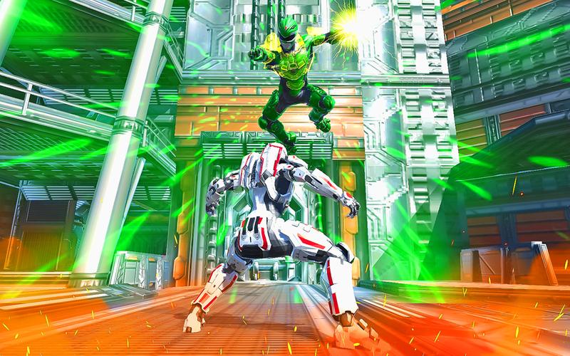 Hero Dino Robot Warrior Battle Captura de pantalla 2
