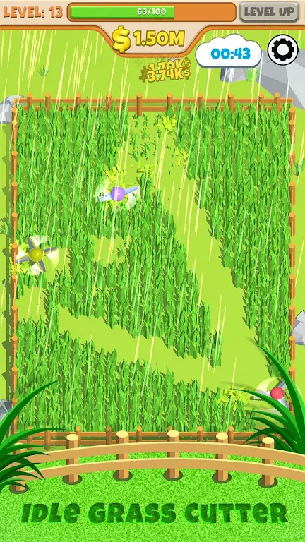 Idle Grass Cutter Mod Screenshot 3