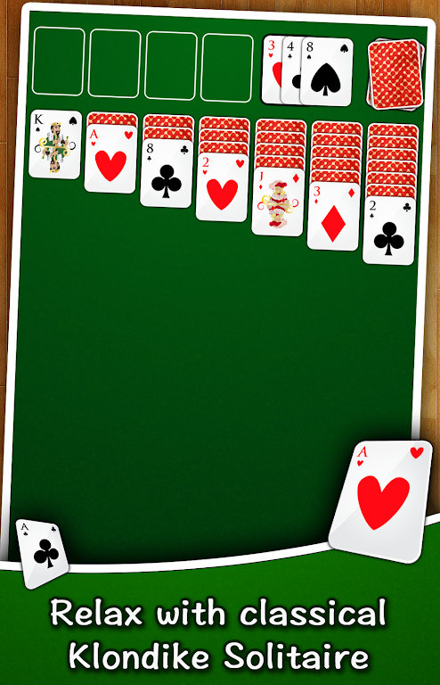 Solitaire FRVR - Big Cards Classic Klondike Game スクリーンショット 1