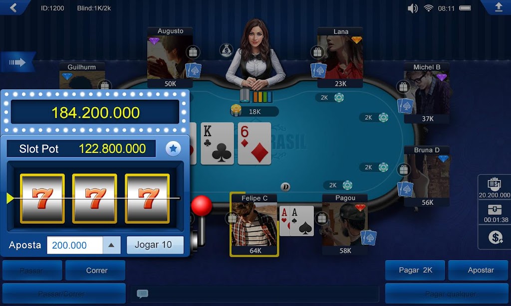 Poker Brasil HD應用截圖第4張