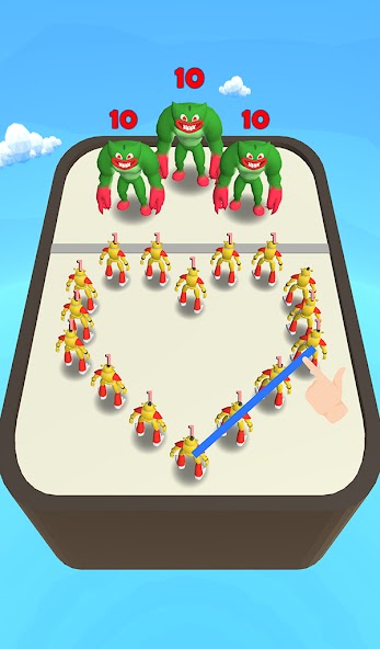 Merge Monster: Frog Evolution Mod应用截图第1张