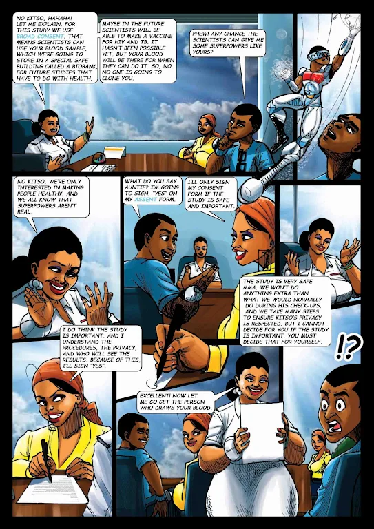 Botswana Baylor Comic Book Setswana应用截图第2张