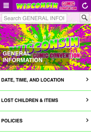 Wisconsin Comic Convention 스크린샷 2