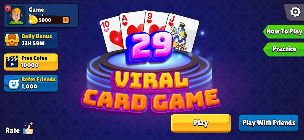 Viral 29 Card Game應用截圖第1張