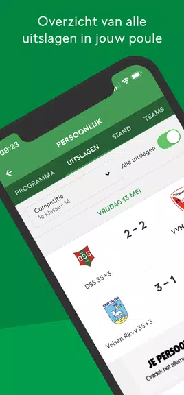 Voetbal.nl Captura de tela 3
