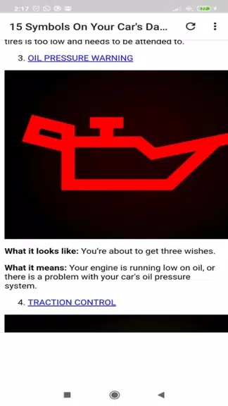 Car dashboard symbols應用截圖第2張