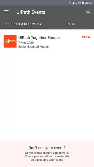 UiPath Events Captura de pantalla 2