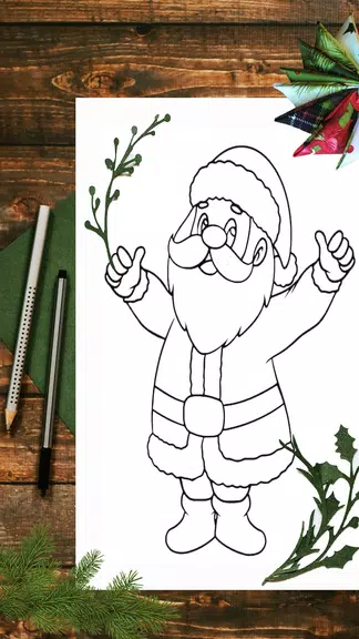 Christmas Drawing App Screenshot 1