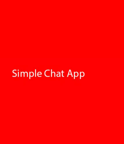 Simple Chat App スクリーンショット 3