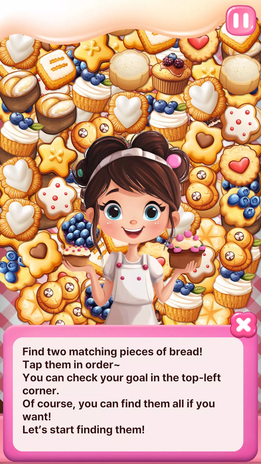 Match Puzzle 1+1 Bakery Captura de tela 2