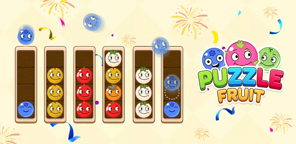 Fruit Puzzle: Color Puz Game スクリーンショット 1