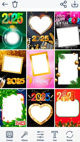 Christmas Photo Frames & Cards Capture d'écran 2