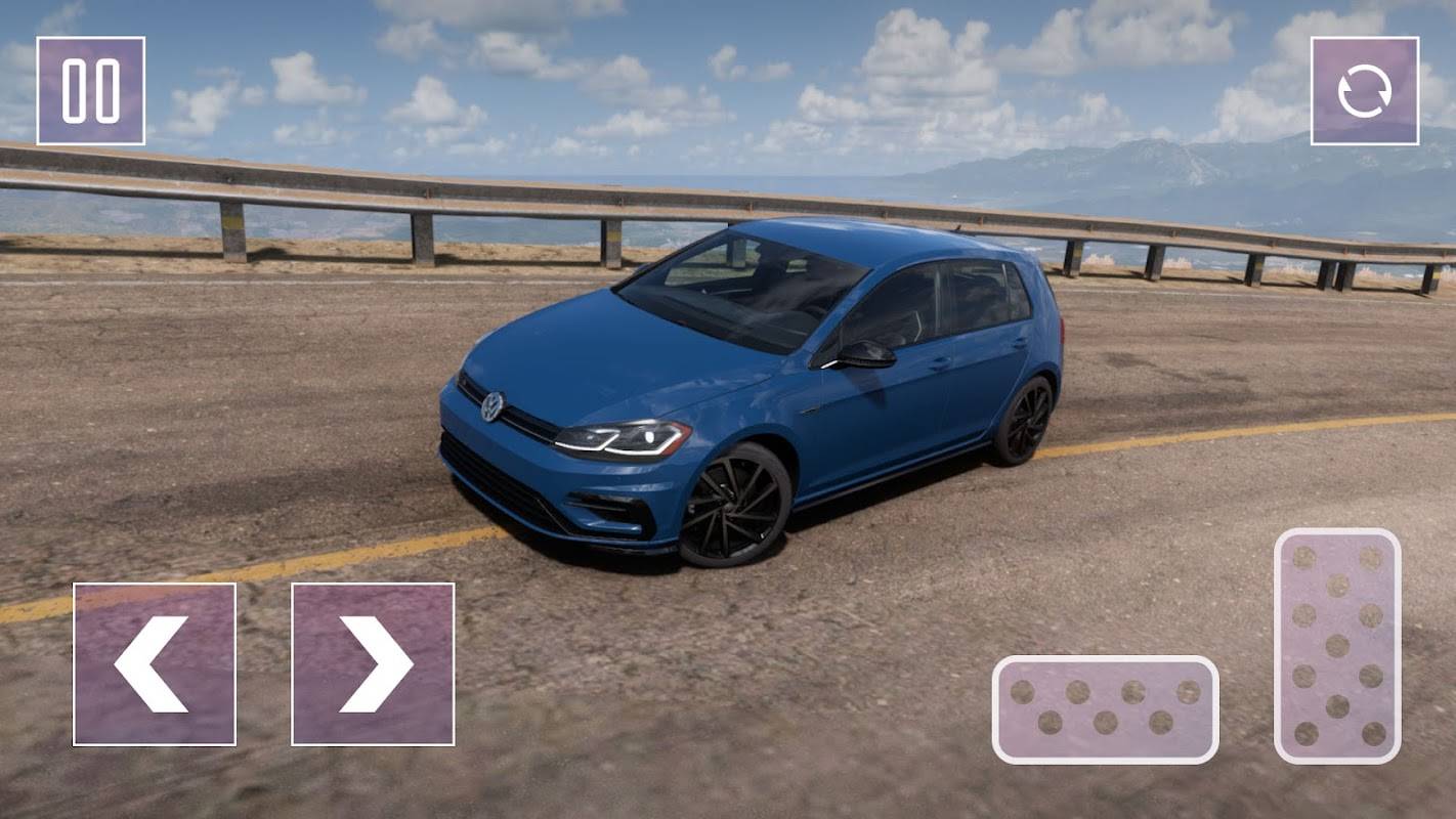 Real Racer Golf GTI Turbo Car Captura de pantalla 3