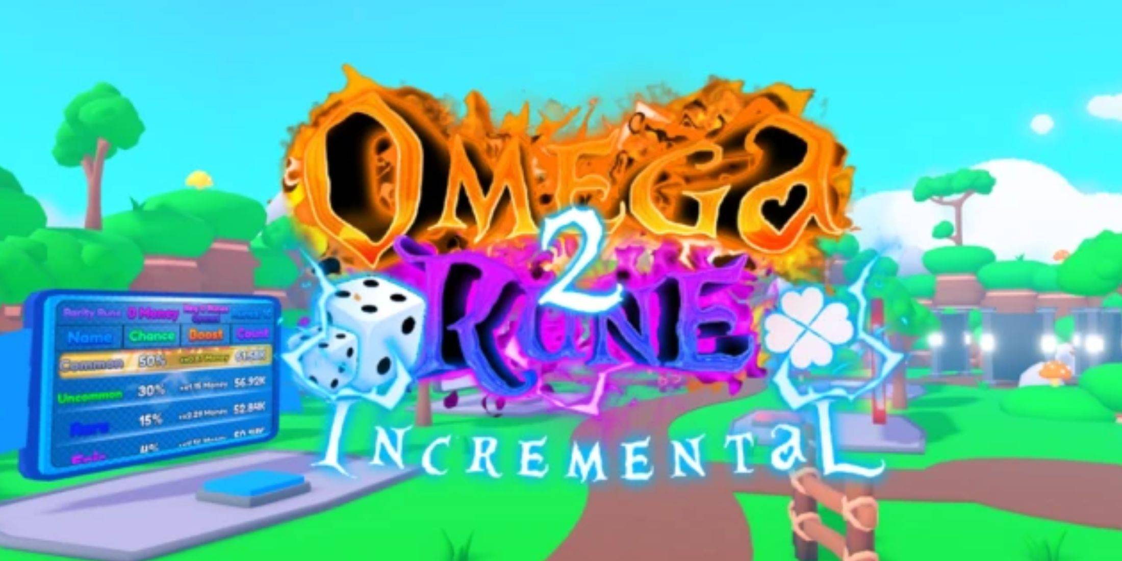 Roblox Omega Rune 增量 2 代碼直播（25 年 1 月）