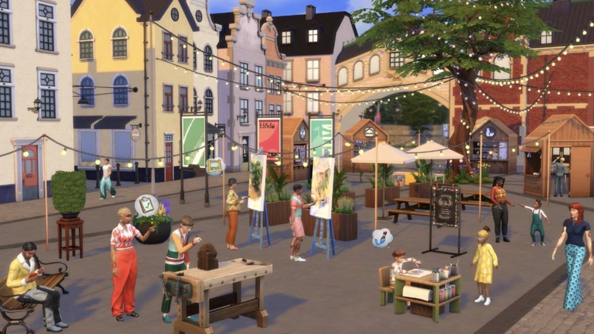 Image of business perk system in The Sims 4