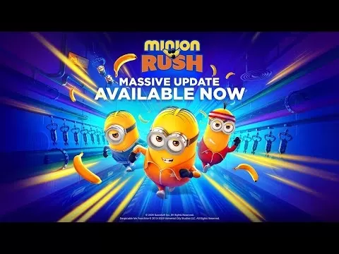 Minion Rush gameplay showcasing new visual upgrades