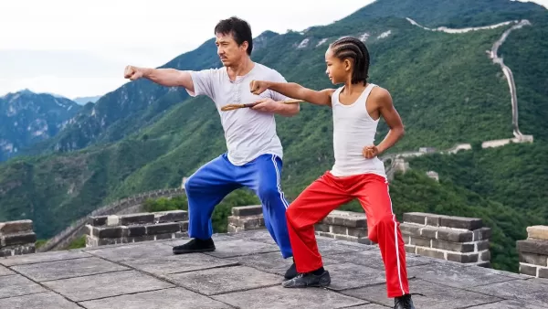Daniel LaRusso crane kick