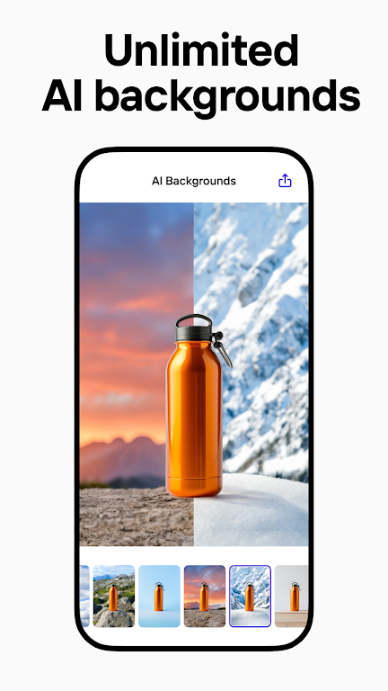 Photoroom AI Photo Editor स्क्रीनशॉट 3