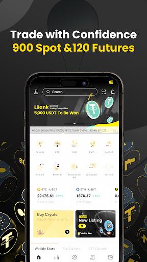 LBank - Buy Bitcoin & Crypto スクリーンショット 1