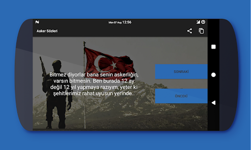 Asker Sözleri Screenshot 3