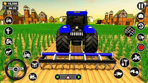 Real Tractor Driving Simulator स्क्रीनशॉट 3