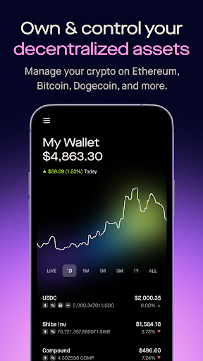 Robinhood Wallet Captura de pantalla 2