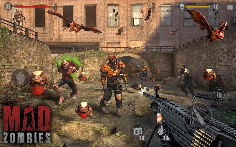 Mad Zombies: Offline Games 스크린샷 4