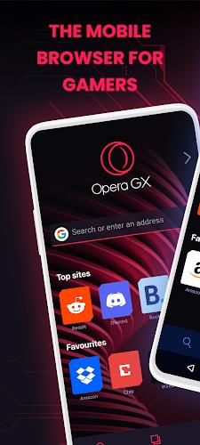 Opera GX: Gaming Browser Captura de tela 1