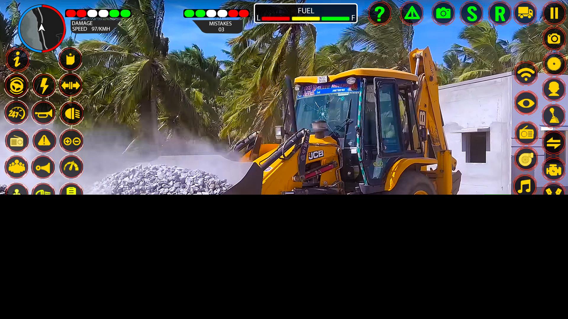 JCB Construction Excavator Sim Capture d'écran 4