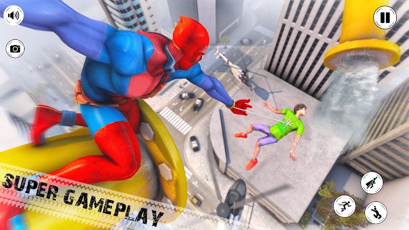 Spider Hero: Rope Hero Games Скриншот 3