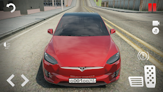 Electric Tesla Model X Driver Screenshot 2