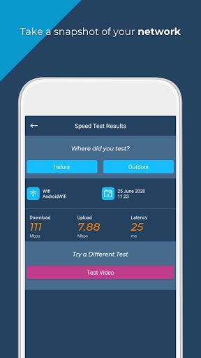 Opensignal - 5G, 4G Speed Test Screenshot 1