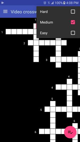Video Crossword Captura de tela 4