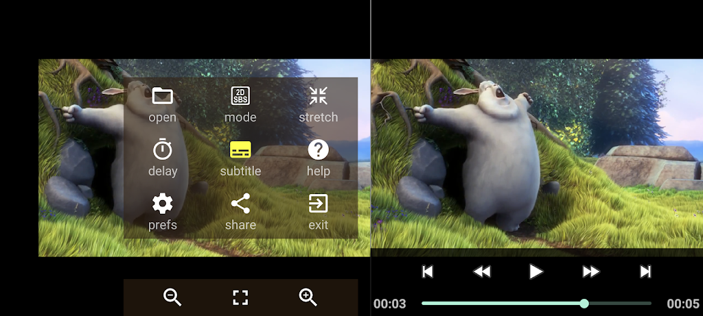 iPlay VR Player SBS 3D Video Screenshot 1