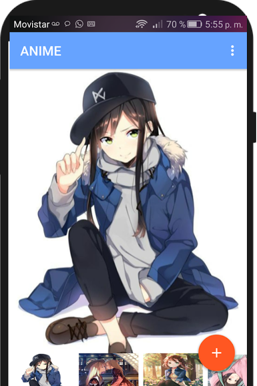 anime images for wallpaper 스크린샷 1