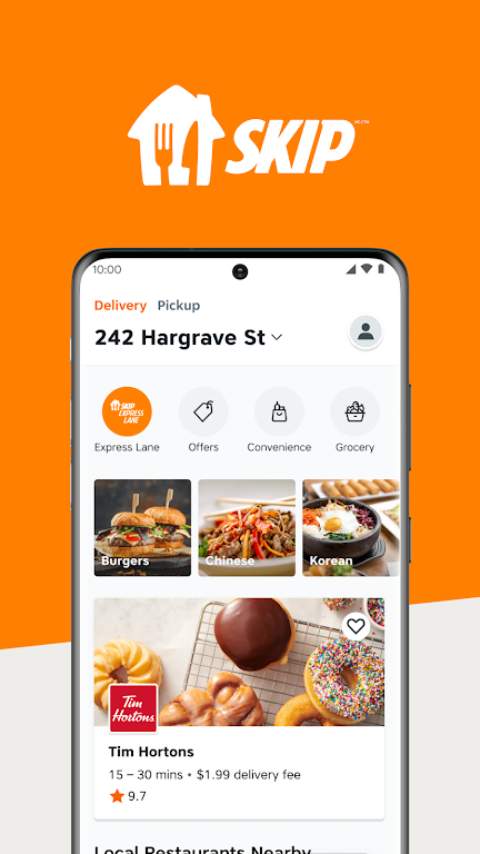 SkipTheDishes - Food Delivery应用截图第1张