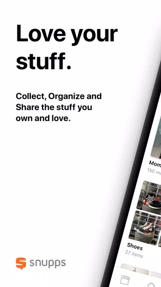 Snupps - Collect Organize Shar Screenshot 1