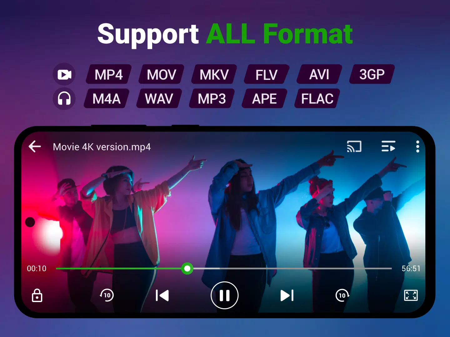 Videoplayer für alle Formate Screenshot 1