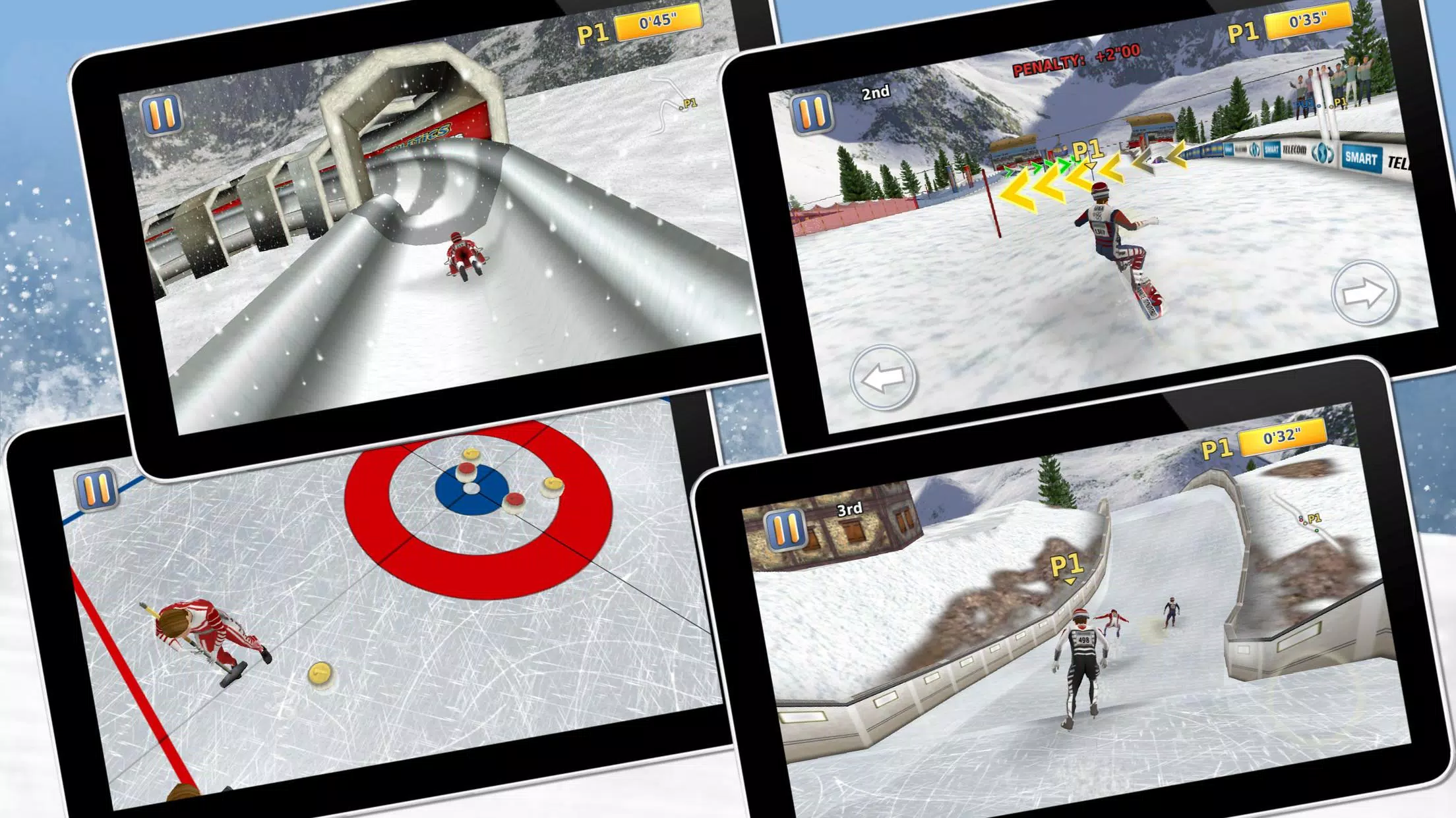 Athletics 2: Winter Sports Captura de tela 1